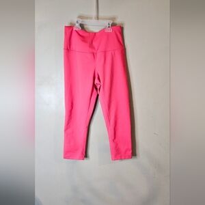 💜🩷Zella crop leggings size S💕💜